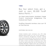 Ford Goodyear Tire Rebate