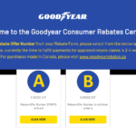 Goodyear Tire Rebate Center