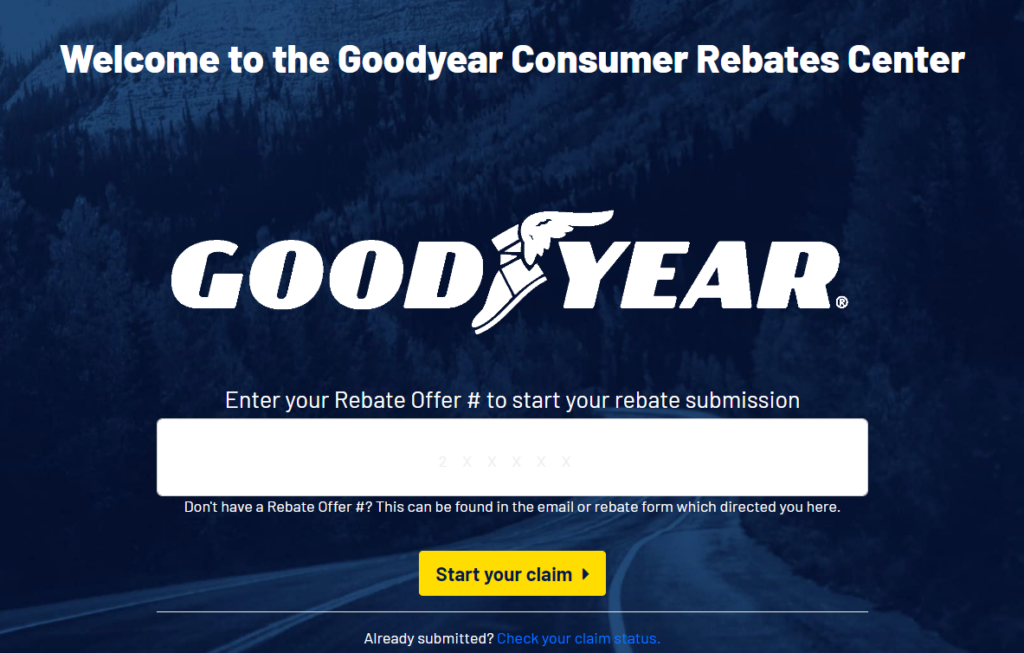 How Do I Check My Goodyear Rebate