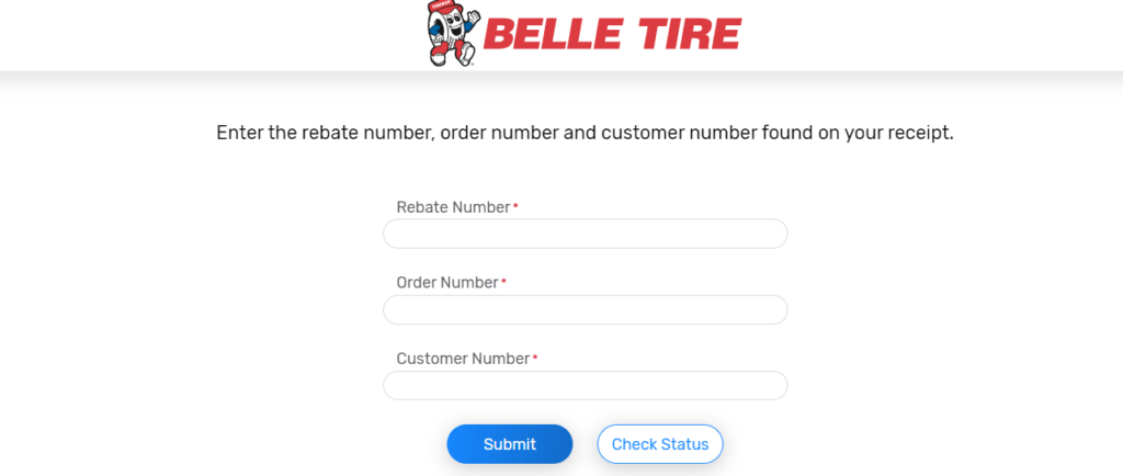 Belle Tire Goodyear Credit Card Rebate