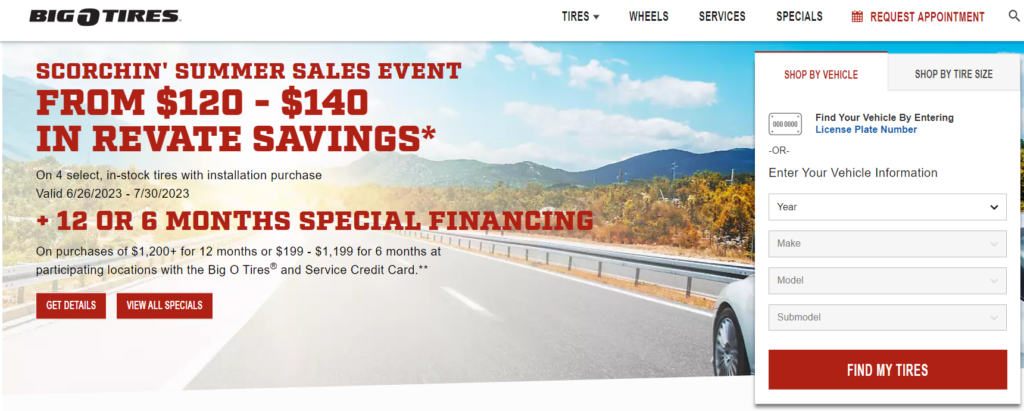 Big O Tires Goodyear Rebate