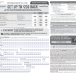 Rebate Form For Goodyear Tires